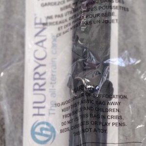 NEW HurryCane Folding Cane Freedom Edition BK-C2 T-Handle Pivoting Base Walking